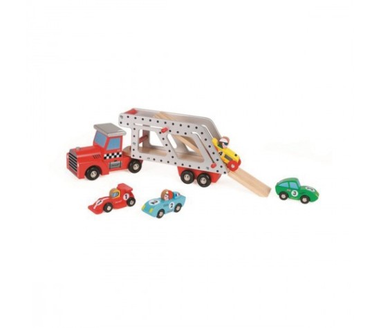 Camion transporteur 4 voitures story