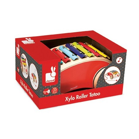 Xylo roller rouge tatoo Xylo roller rouge tatoo