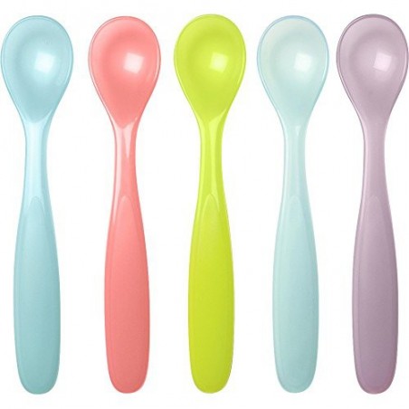 Lot de 5 cuillères souples et douces Lot de 5 cuillères souples et douces