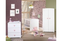 Commode à langer New Basic cœur