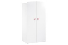 Armoire New Basic cœur 2 portes