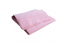 Drap plat Rose Doux nid 80 x 110 cm