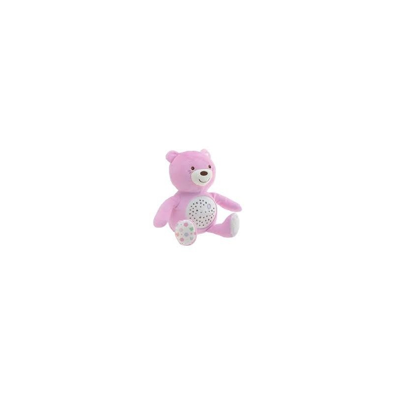 Ourson projecteur Baby Bear Rose Ourson projecteur Baby Bear Rose