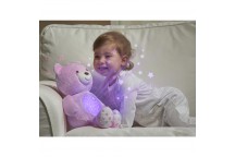 Ourson projecteur Baby Bear Rose
