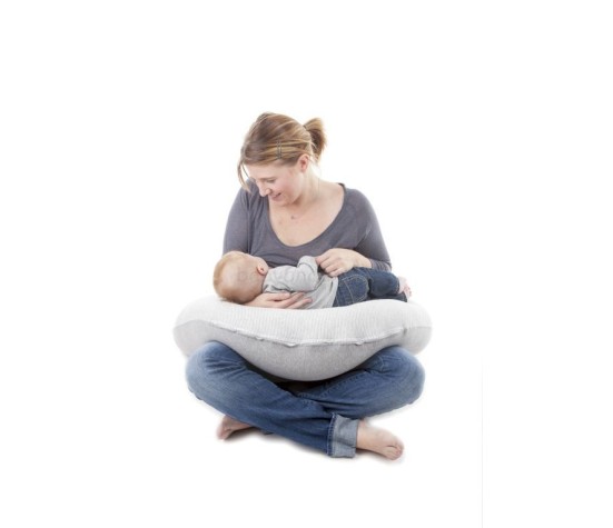 Coussin d'allaitement Doomoo buddy Classic grey