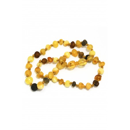 Collier bébé Ambre multicolor Collier bébé Ambre multicolor