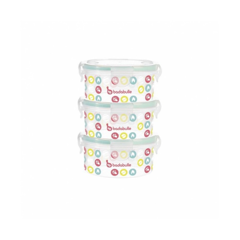 Lot de 3 Contenants 300 ml Lot de 3 Contenants 300 ml