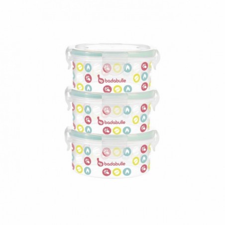 Lot de 3 Contenants 300 ml Lot de 3 Contenants 300 ml