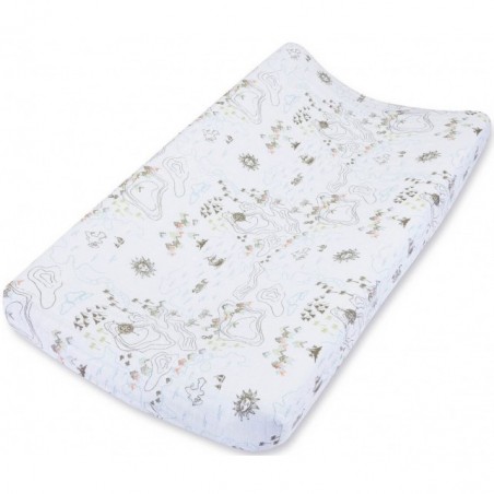 Housse de matelas à langer en Coton bio Warrior finn Housse de matelas à langer en Coton bio Warrior finn