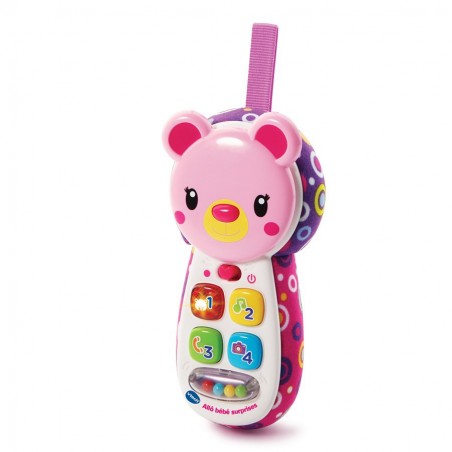 Vtech Super livre enchanté des Baby loulous rose -FR