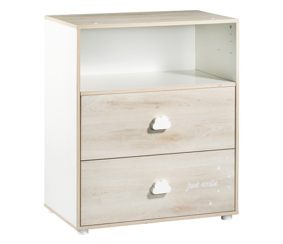 Commode à langer Smile Hêtre