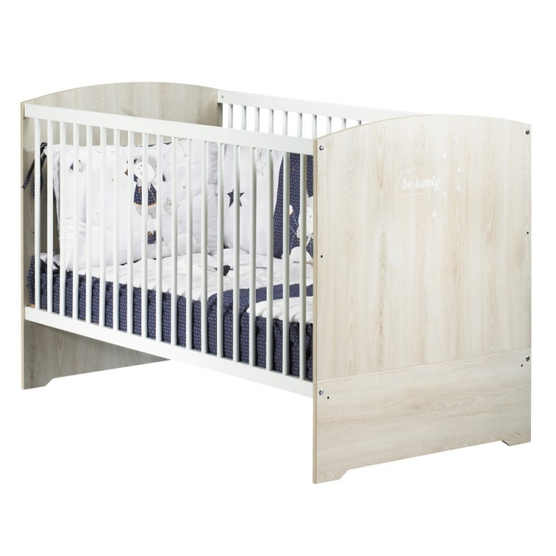 Lit évolutif Little big bed Smile Hêtre 70 x 140 cm Lit évolutif Little big bed Smile Hêtre 70 x 140 cm