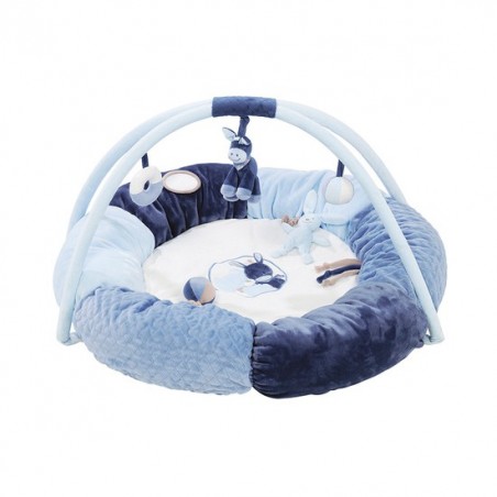 Tapis d'éveil pouf avec arches Alex & Bibou Tapis d'éveil pouf avec arches Alex & Bibou