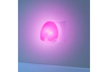 Veilleuse murale automatique Rose