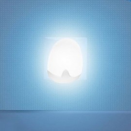 Veilleuse murale automatique Blanc