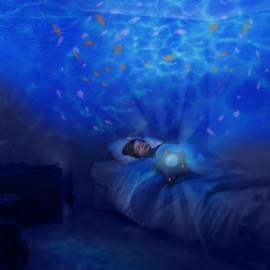 Veilleuse projecteur dynamique effet Aquatique