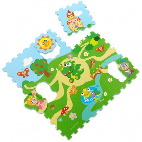 Tapis puzzle Chateau Tapis puzzle Chateau