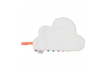 Doudou nuage attache-sucette Nelly rose Doudou nuage attache-sucette Nelly rose