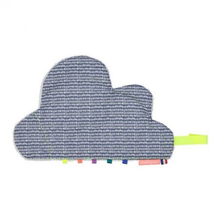 Doudou nuage attache-sucette Brody