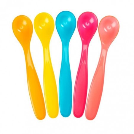 Lot de 5 cuillères souples et douces Lot de 5 cuillères souples et douces