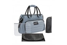 Sac à langer Boho Gris