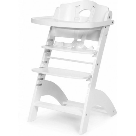Chaise haute évolutive Lambda 2 Blanche Chaise haute évolutive Lambda 2 Blanche