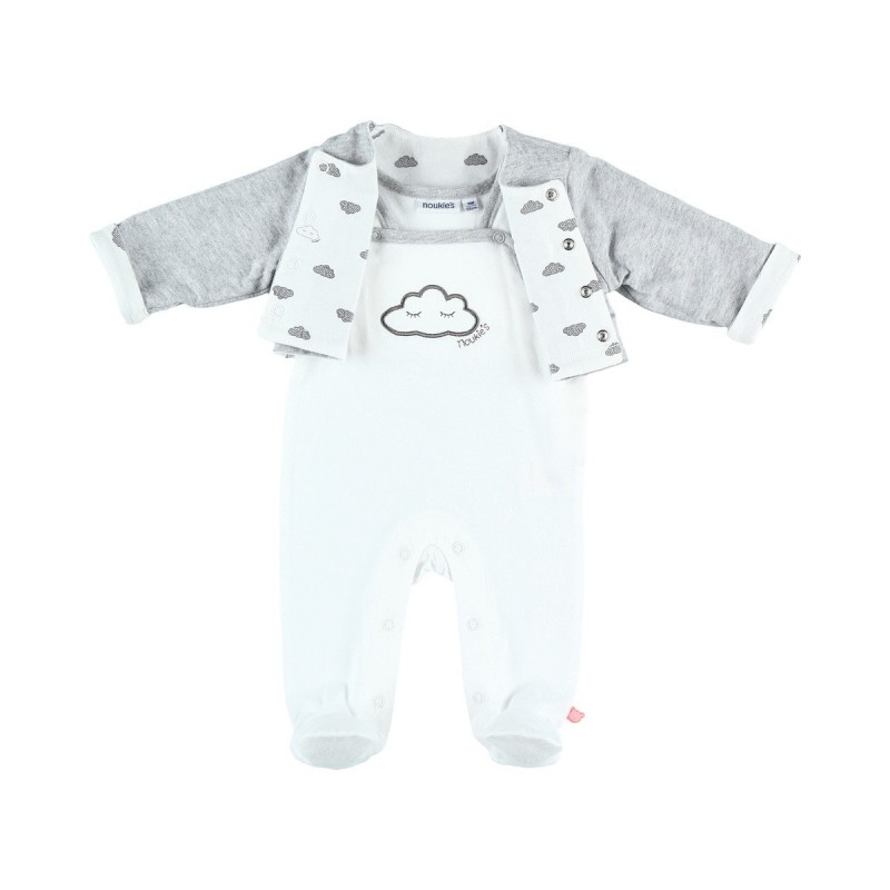 Ensemble Cardigan + Dors-bien Timeless 0M Ensemble Cardigan + Dors-bien Timeless 0M