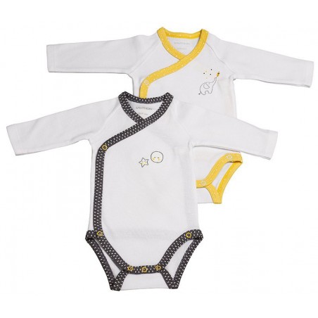 Lot de 2 Bodies Babyfan 1M Lot de 2 Bodies Babyfan 1M