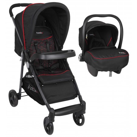 Poussette duo Manala Celeste rouge Poussette duo Manala Celeste rouge