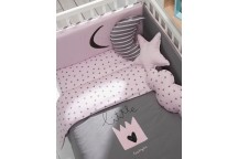 Parure de lit Little star Rosa Parure de lit Little star Rosa