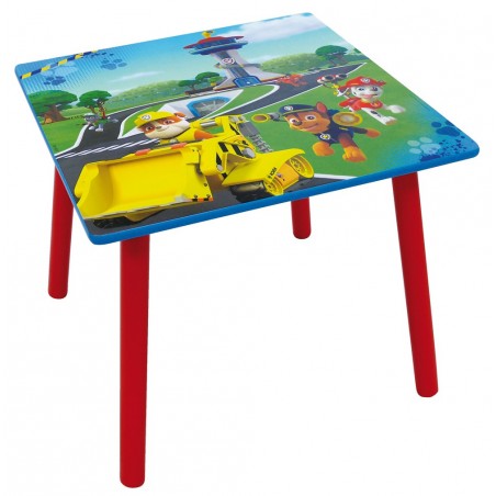 Table carrée Pat Patrouille Table carrée Pat Patrouille
