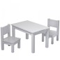 Ma première Table Hevea Gris Ma première Table Hevea Gris