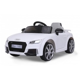 Voiture électrique Audi TT RS Ride-on Blanc 12V