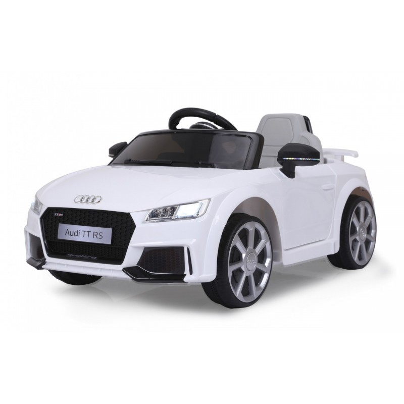 Voiture électrique Audi TT RS Ride-on Blanc 12V
