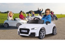 Voiture électrique Audi TT RS Ride-on Blanc 12V