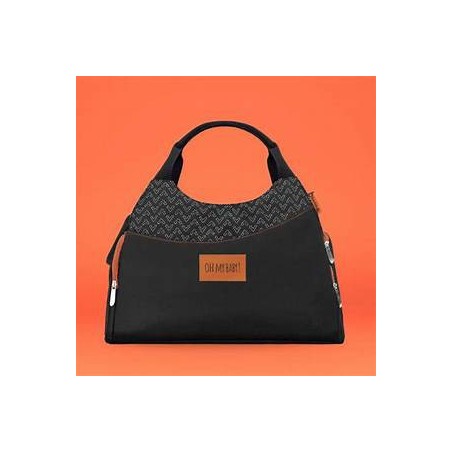 Sac à langer Multipocket Noir