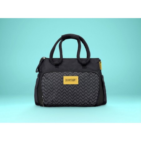 Sac à langer Boho Noir Sac à langer Boho Noir
