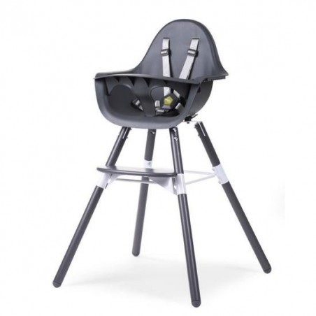 Chaise haute Evolu 2 Gris anthracite Chaise haute Evolu 2 Gris anthracite