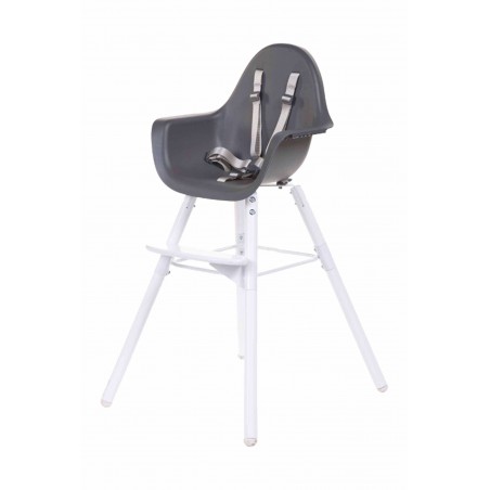 Chaise haute Evolu 2 Gris anthracite/blanc Chaise haute Evolu 2 Gris anthracite/blanc