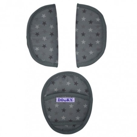 Protection universelle Dooky original pour harnais Etoiles grises Protection universelle Dooky original pour harnais Etoiles grises