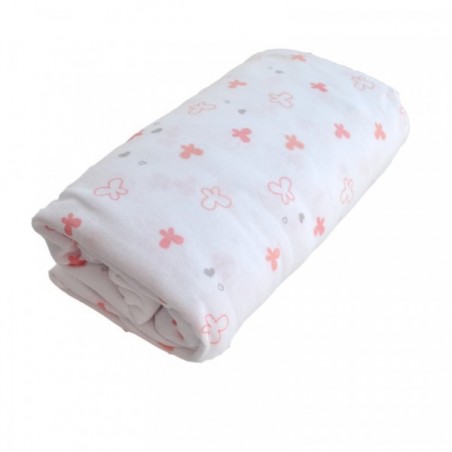 Drap housse jersey Lapinou 70 x 140 cm