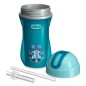 Tasse sport à paille et paroi isolante Bleu Tasse sport à paille et paroi isolante Bleu