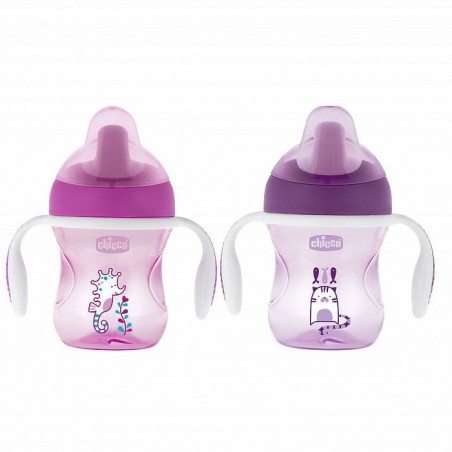 Tasse training à bec Rose Tasse training à bec Rose