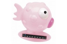 Thermomètre de bain Poisson Rose