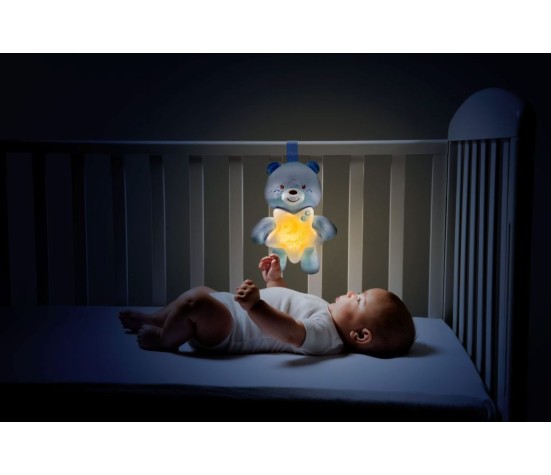 Veilleuse petit ourson Bleu