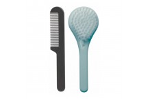 Set coiffure Brosse + peigne Silt green
