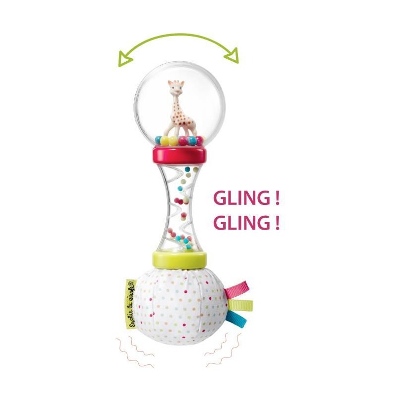 Hochet soft Maracas Sophie la girafe