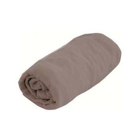 Drap housse jersey Taupe 40 x 80 cm