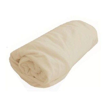Drap housse jersey Ecru 60 x 120 cm Drap housse jersey Ecru 60 x 120 cm