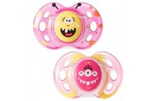 Lot de 2 Sucettes Fun 18m+ Fille